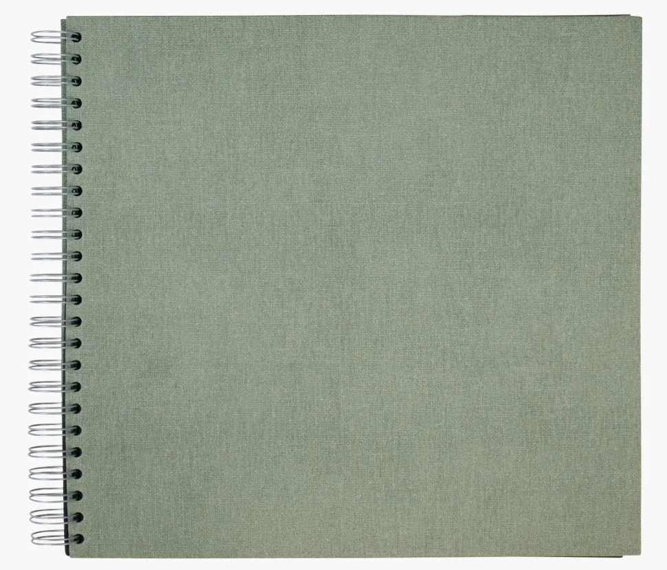 Fotoalbum 25 ark lys grønn - 31x35 cm