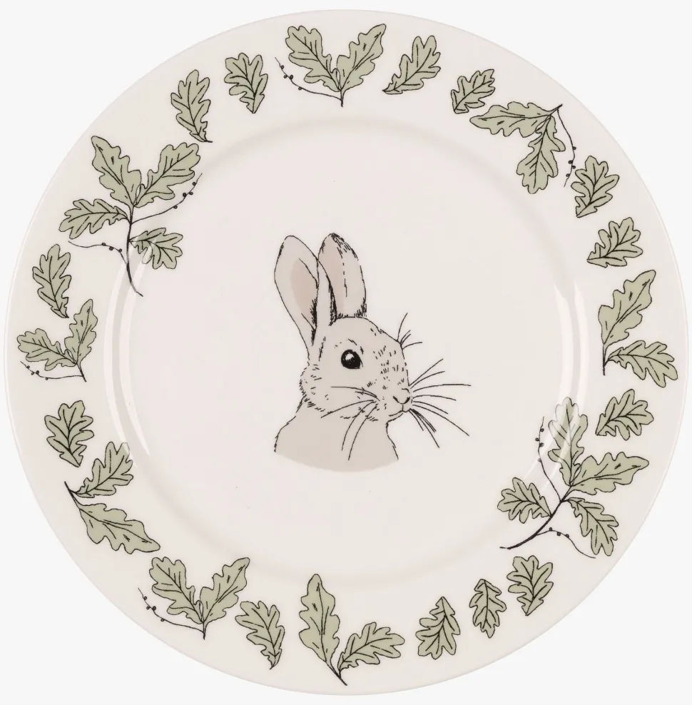 Frokostsett multi hvit - 20x20 cm
