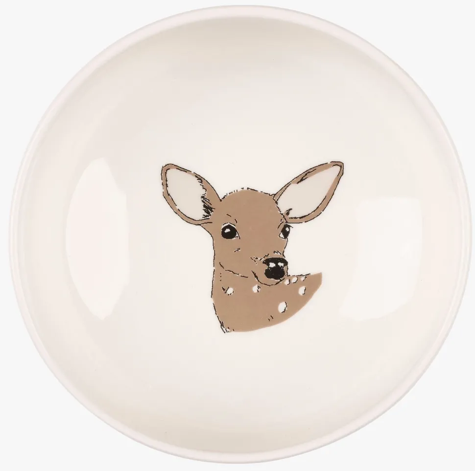 Frokostsett multi hvit - 20x20 cm