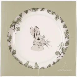 Frokostsett multi hvit - 20x20 cm