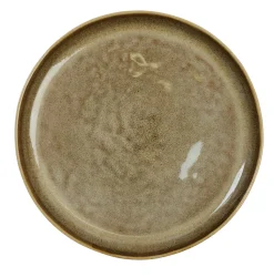 Frokosttallerken brun - ø21 cm