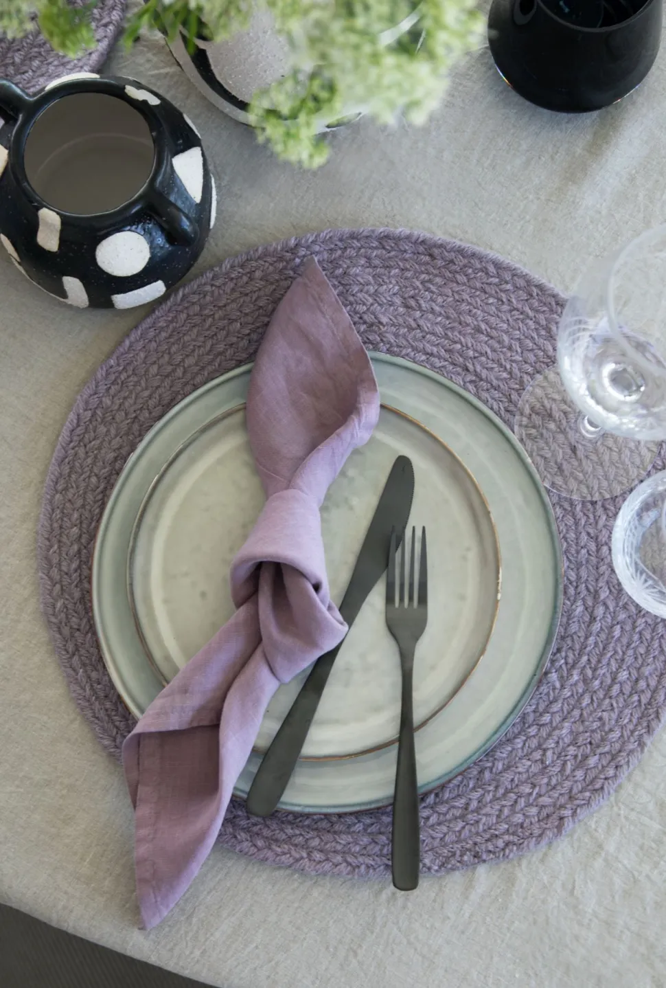 Frokosttallerken grå - ø21cm