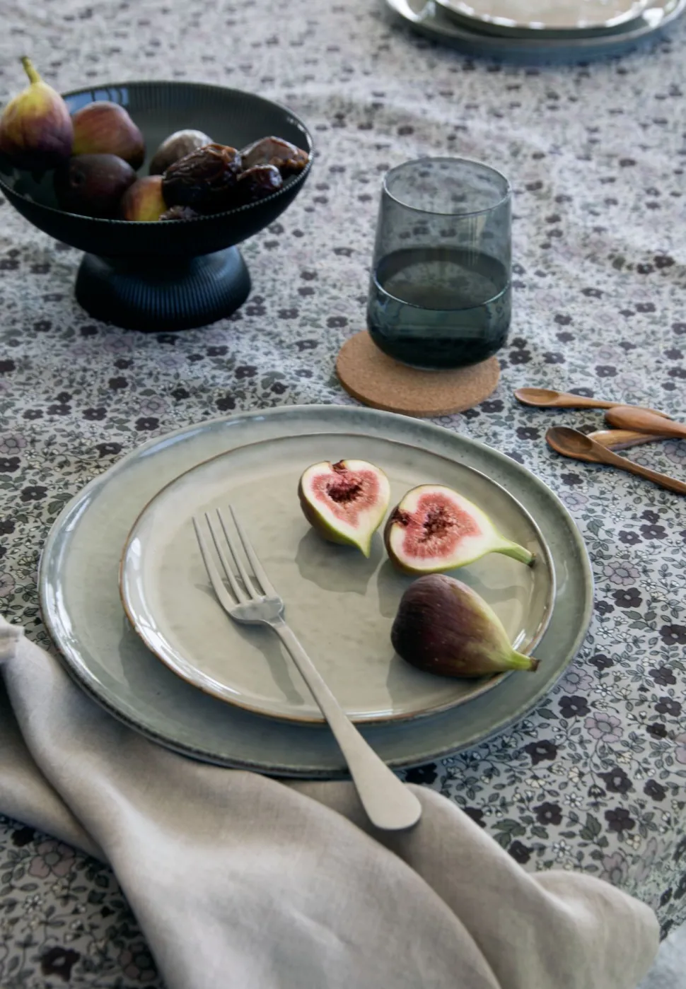 Frokosttallerken grå - ø21cm