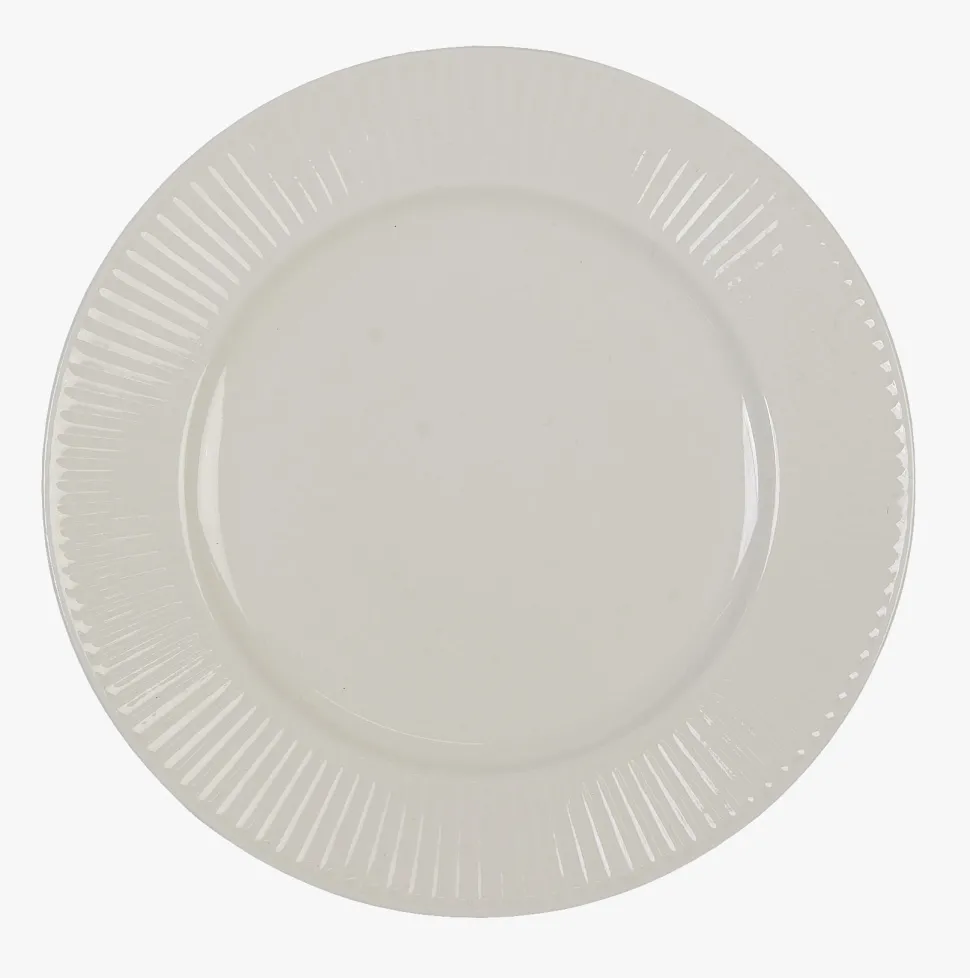 Frokosttallerken hvit - ø19,8