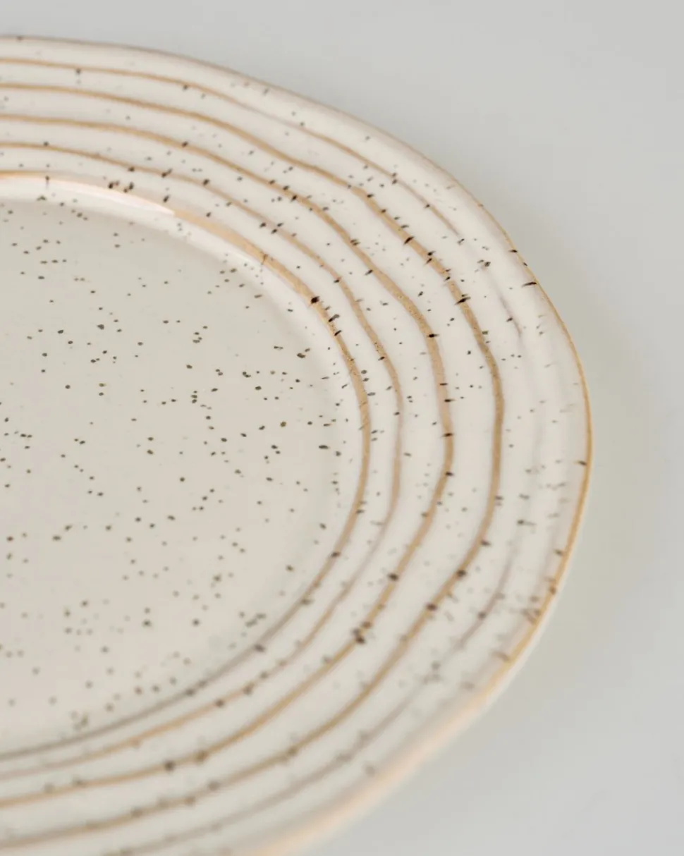 Frokosttallerken lys beige - ø20