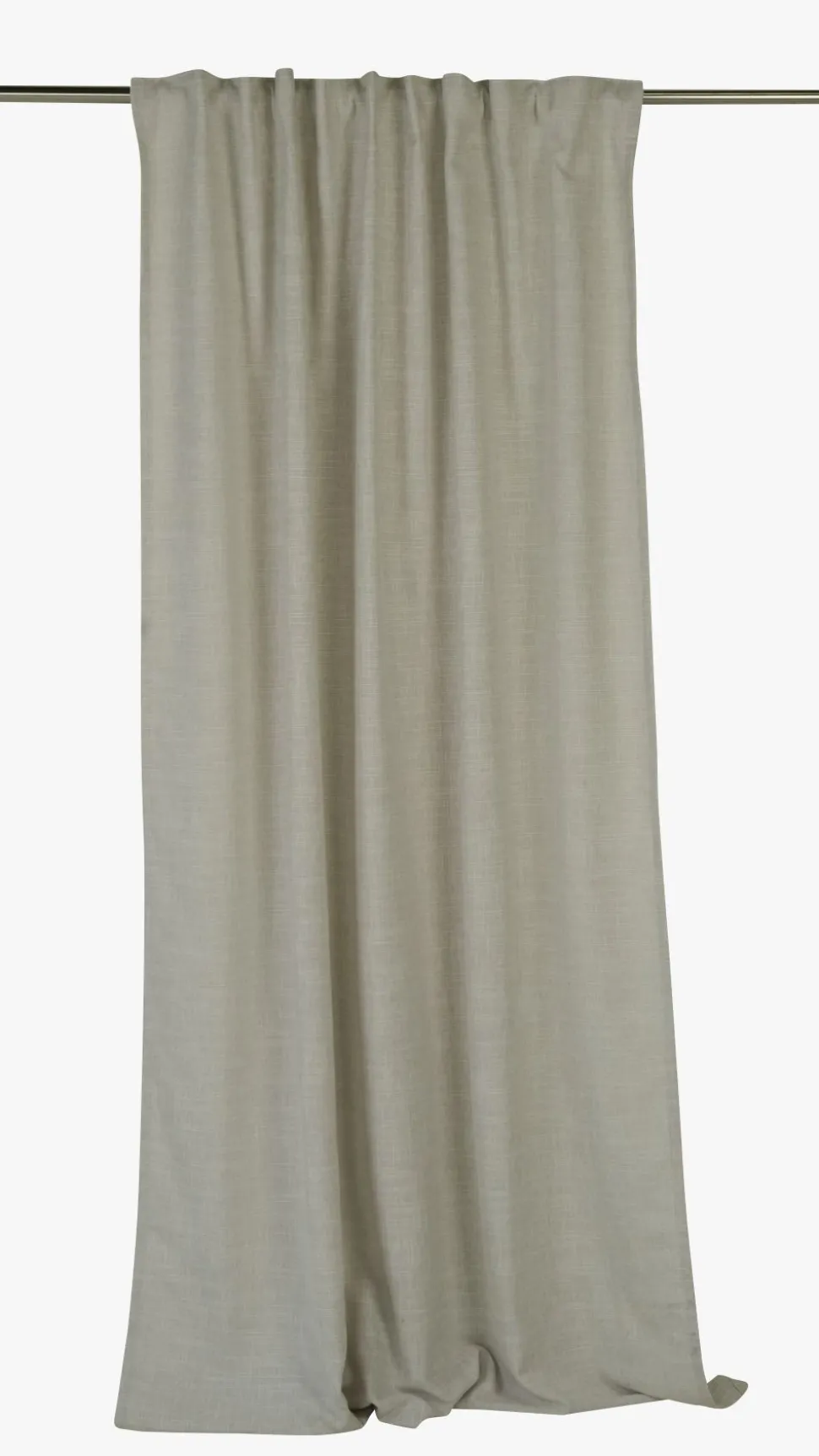 Gardin lys beige - 140x220 cm