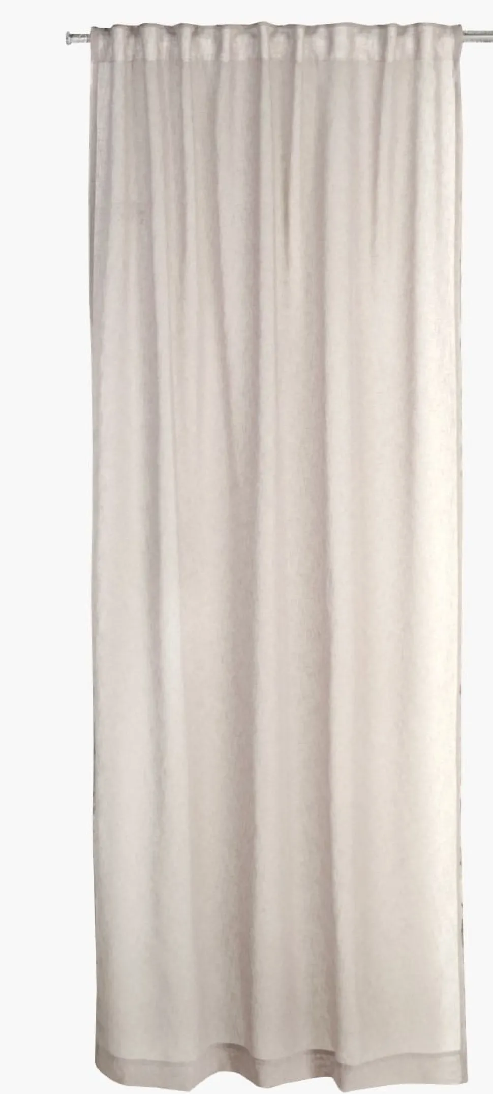 Gardin lys beige - 140x160 cm
