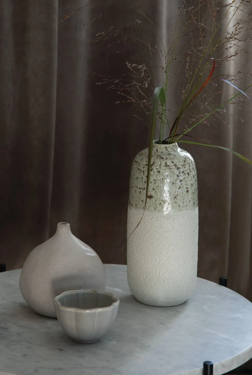 Gardin taupe - 135x220 cm