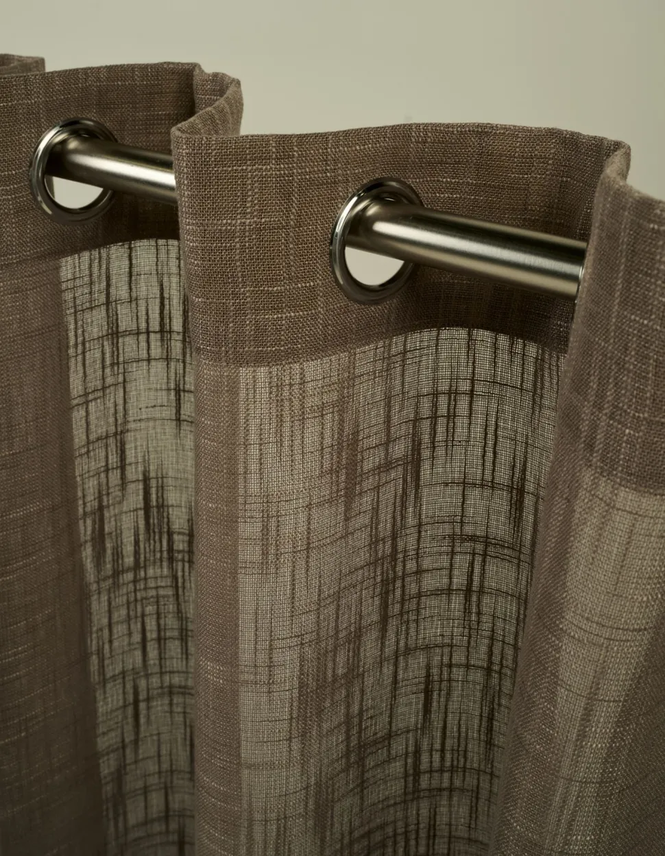 Gardin taupe - 140x160 cm