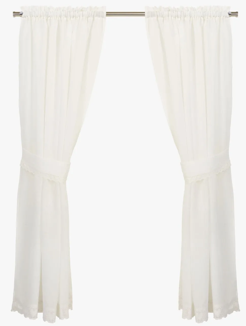 Gardinfag offwhite - 2x120x160 cm