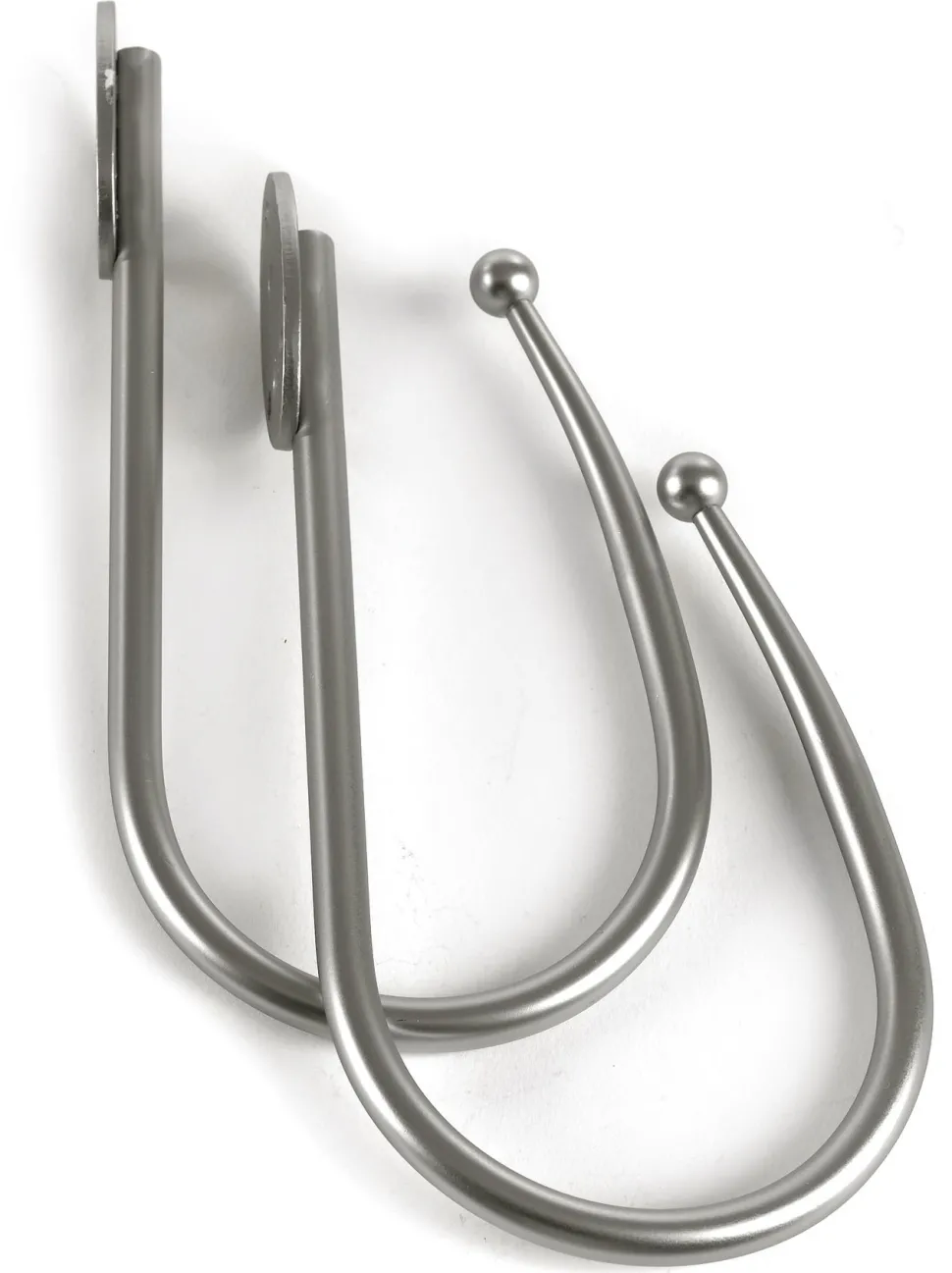 Gardinholder stål - 38cm