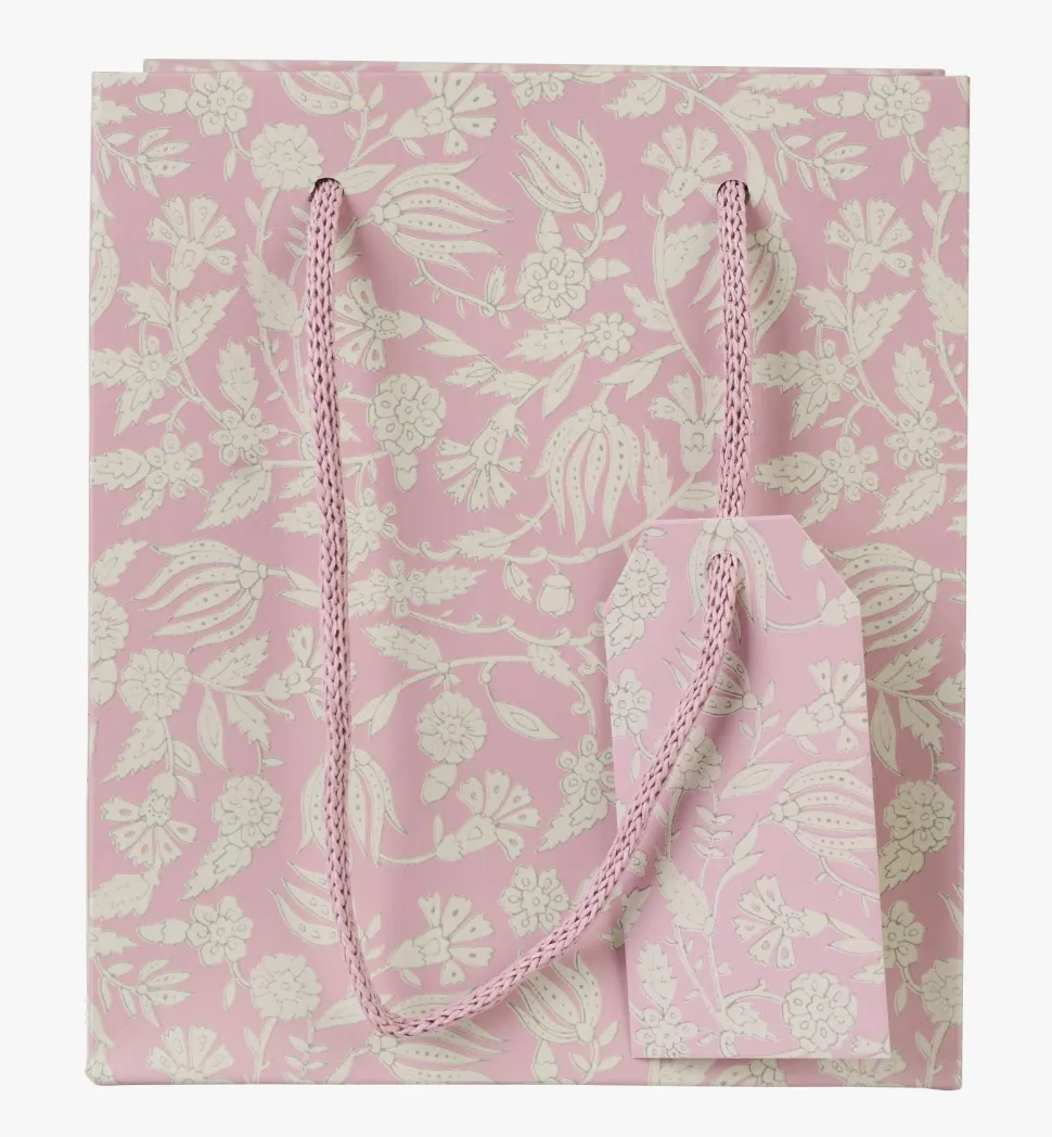 Gavepose rosa - 13x15x9 cm