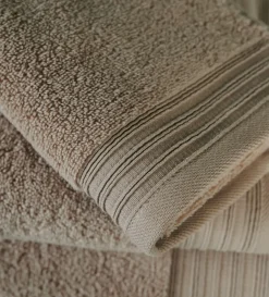 Gjestehåndkle taupe - 30x50 cm
