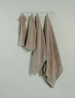 Gjestehåndkle taupe - 30x50 cm
