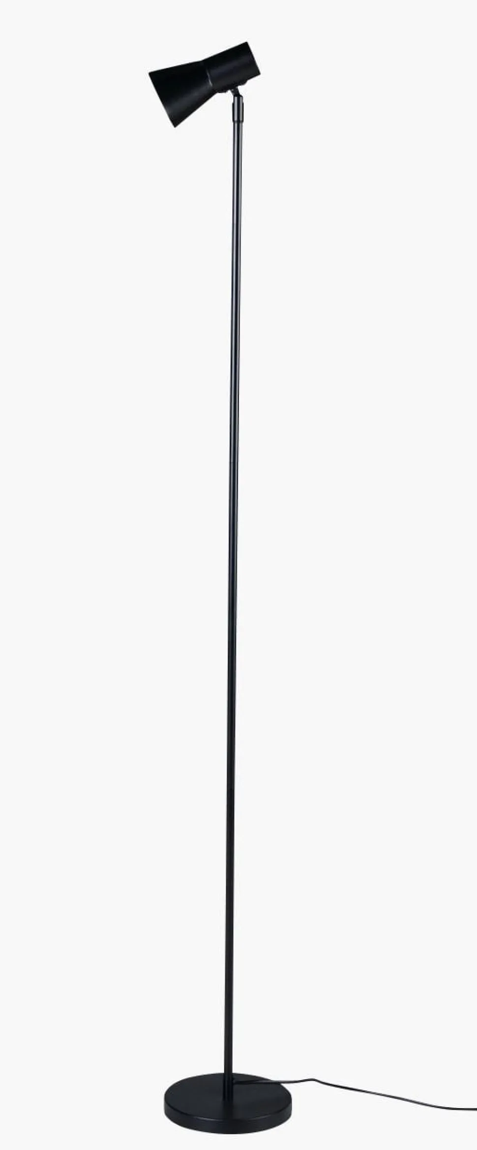 Gulvlampe svart - 20x17,5x140 cm