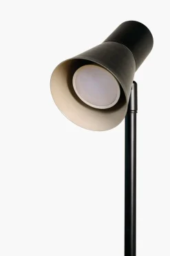 Gulvlampe svart - 20x17,5x140 cm