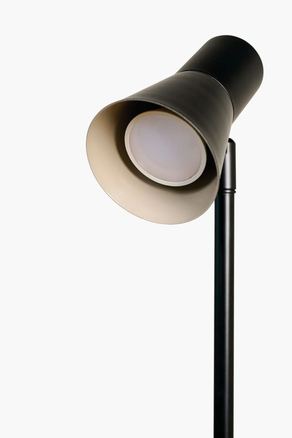 Gulvlampe svart - 20x17,5x140 cm