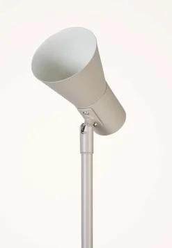 Gulvlampe taupe - 20x17,5x140 cm