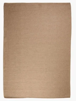 Gulvteppe mørk sand - 80x150 cm