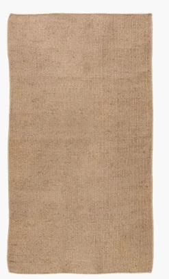 Gulvteppe mørk sand - 80x150 cm