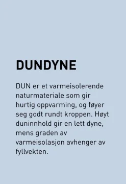 Helårs dundyne hvit - 140x200 cm