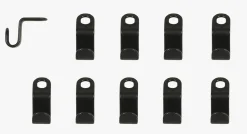 Henger svart - 2x5 cm