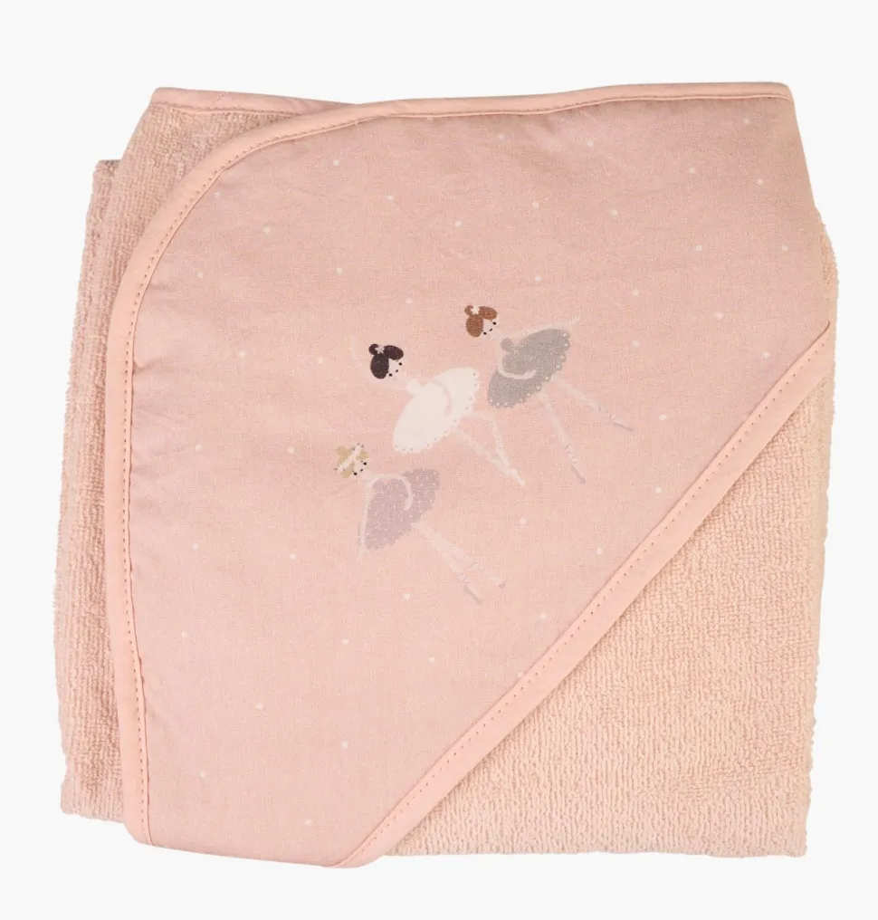 Hettehåndkle rosa - 75x75 cm