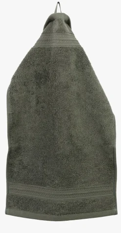 Håndkle olivengrønn - 30x50 cm