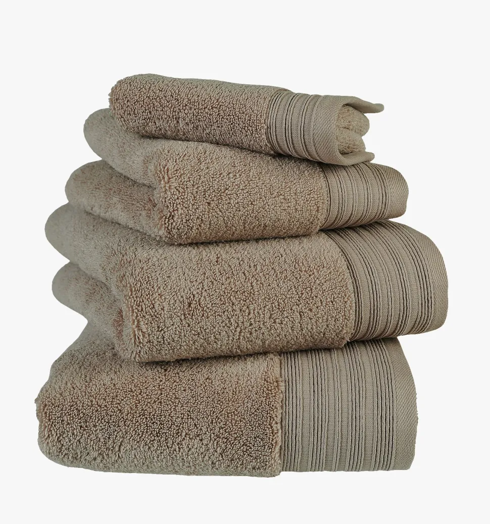 Håndkle taupe - 50x70 cm