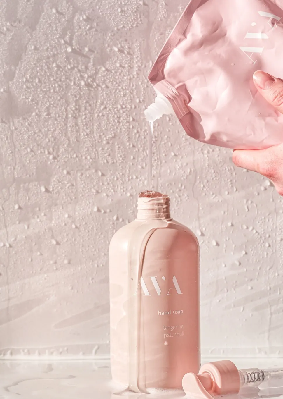 Håndsåpe refill rosa - 750 ml