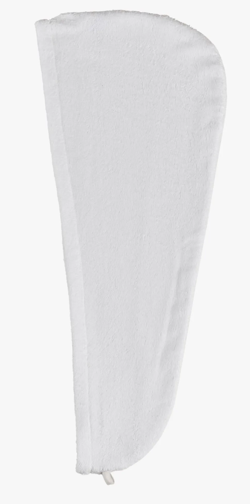Hodehåndkle hvit - 25x65 cm