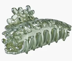 Hårklype grønn - 4,5x9,7x4,3 cm