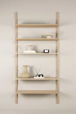 Hyllekombinasjon 1 natur - 220x104 cm