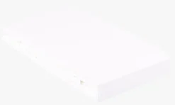 Kappelaken hvit - 90x200 cm