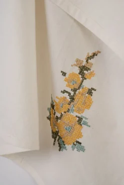 Kjøkkenhåndkle hvit - 47x70 cm
