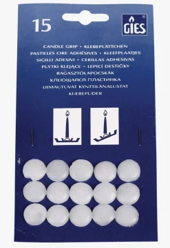 Klebeputer hvit - 15 stk