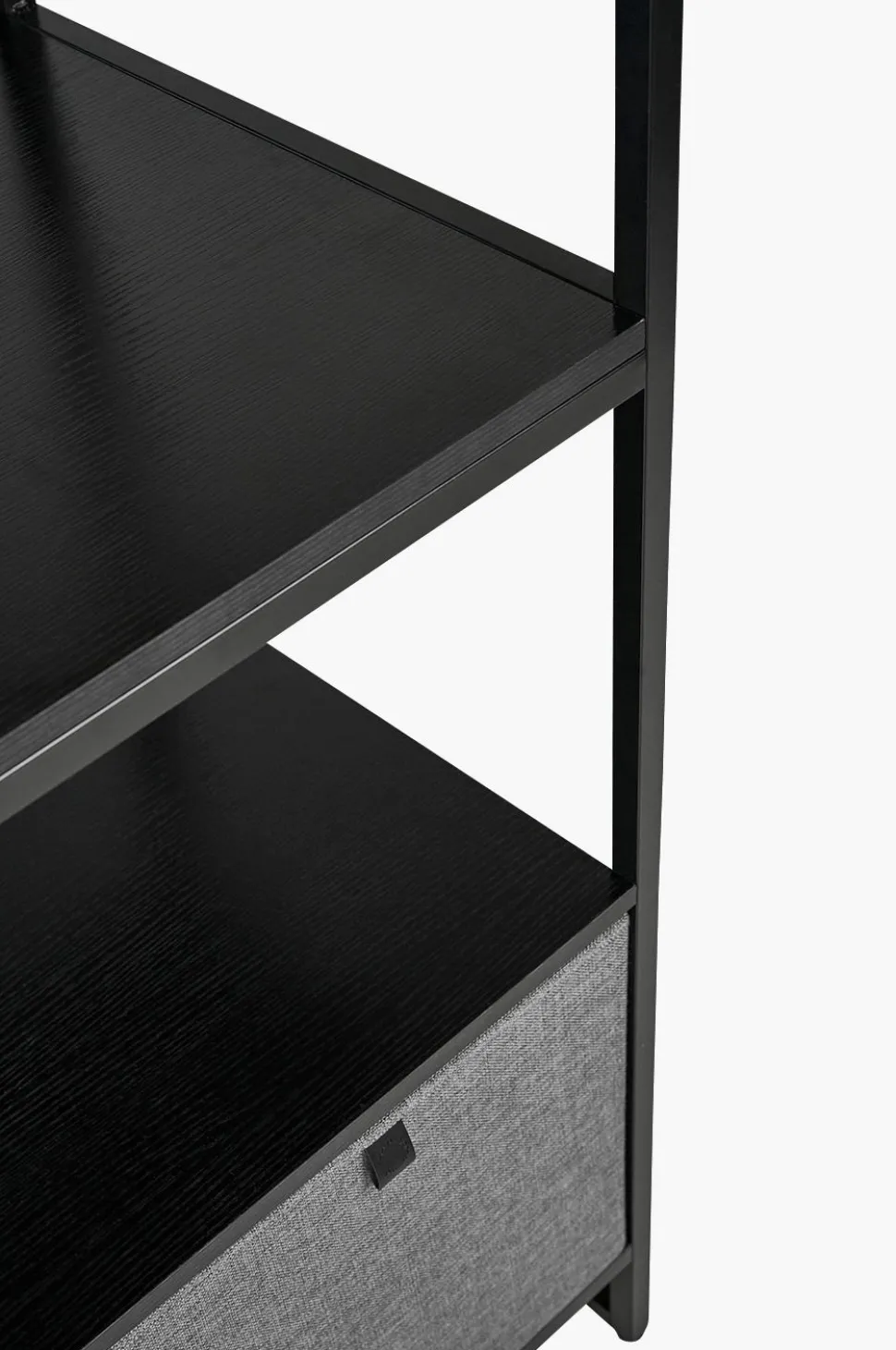 Klesstativ svart - 84x46,5x215 cm