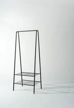 Klesstativ svart - 60x45x152 cm
