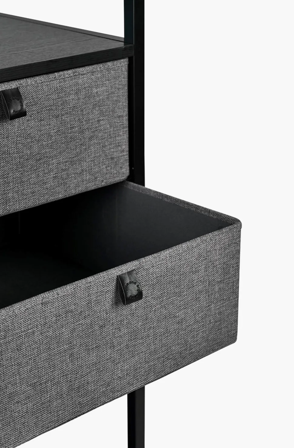 Klesstativ svart - 44x46,5x215 cm