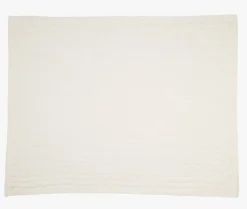 Knitted blanket offwhite - 80x100 cm