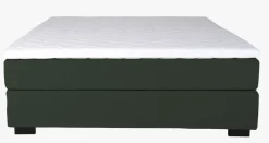 Kontinentalseng fast komfort olivengrønn - 150x200 cm