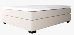 Kontinentalseng medium og fast komfort natur - 150x200 cm