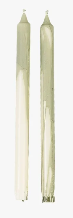 Kronelys grønn - 30 cm