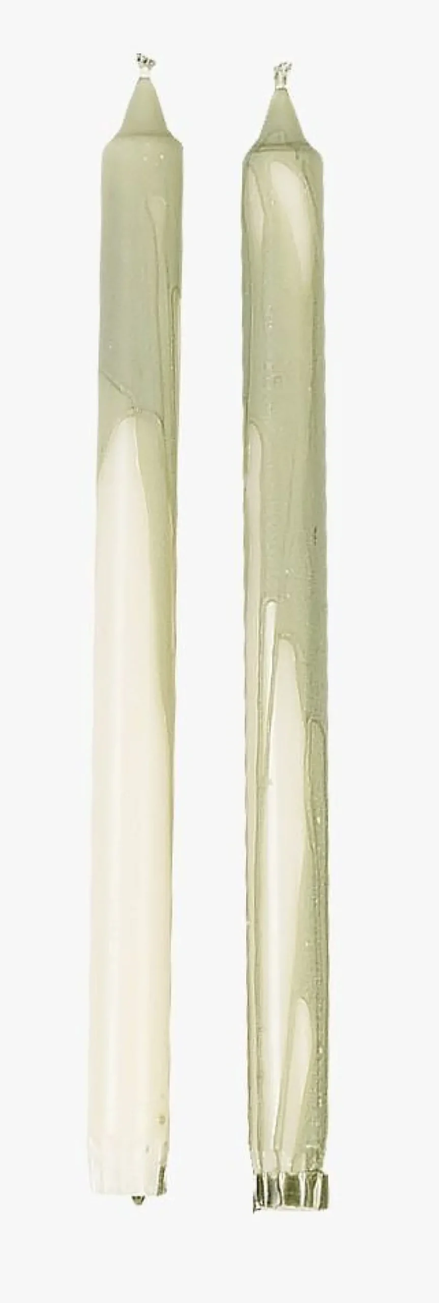Kronelys grønn - 30 cm