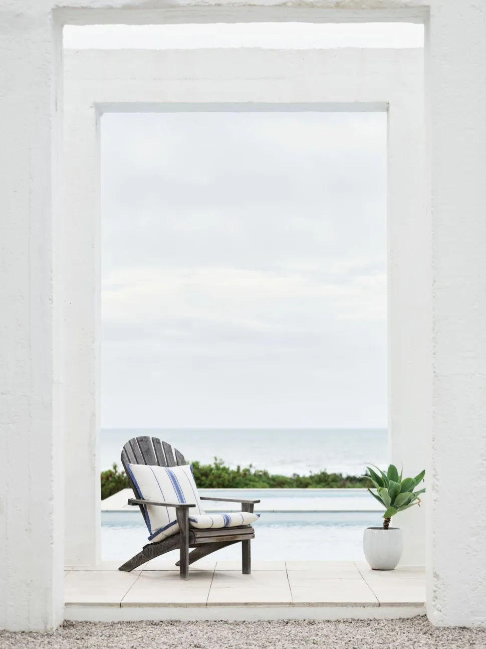 Krukke offwhite - 30x30x30 cm