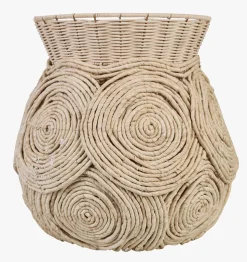 Kurv lys natur - 31x31x32 cm
