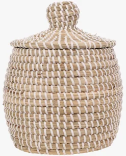 Kurv natur - 19x19x22 cm