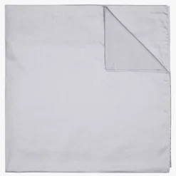 Laken flatt lys grå - 150x260 cm
