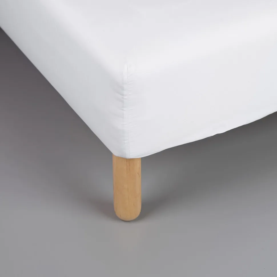 Laken formsydd hvit - 90x200 cm