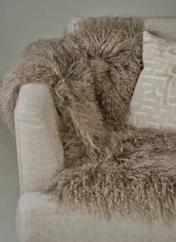 Lammeskinn beige - 80x90 cm